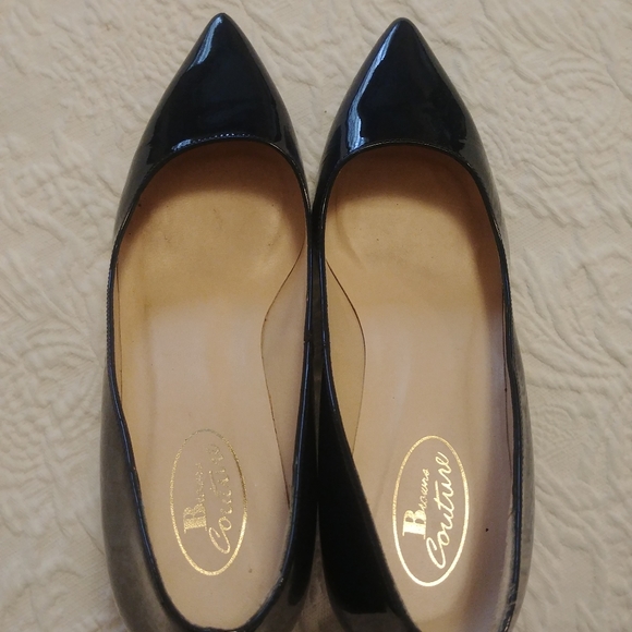 Browns Couture navy blue patent leather shoes - Picture 5 of 13